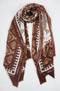Lade das Bild in den Galerie-Viewer, SELF LOVE XL Cashmere-Schal Cacao Cream

